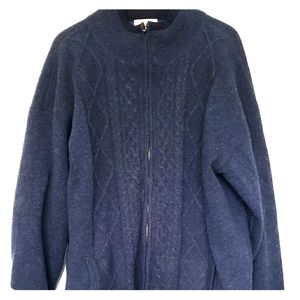 Blarney Wool Mens Sweater Jacket